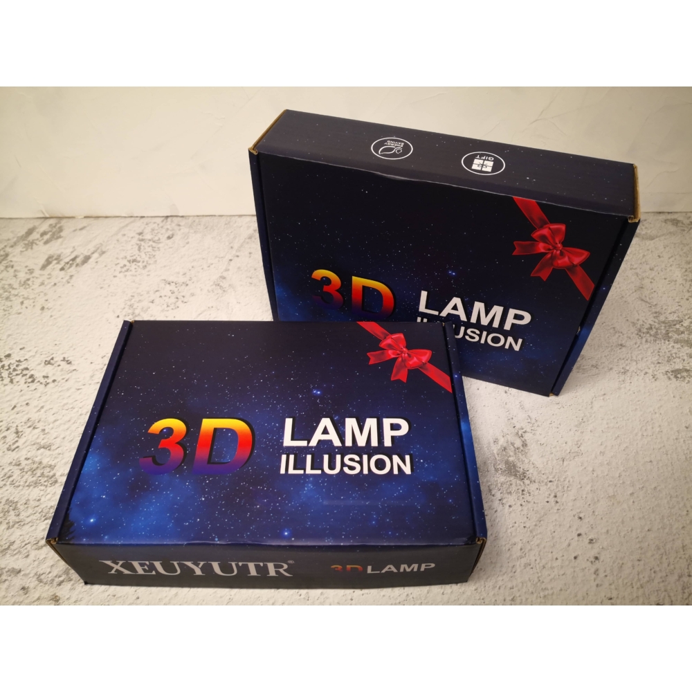 Kép 2/5 - Lebron JAMES 3D LED lámpa (7 színű, fekete talp)