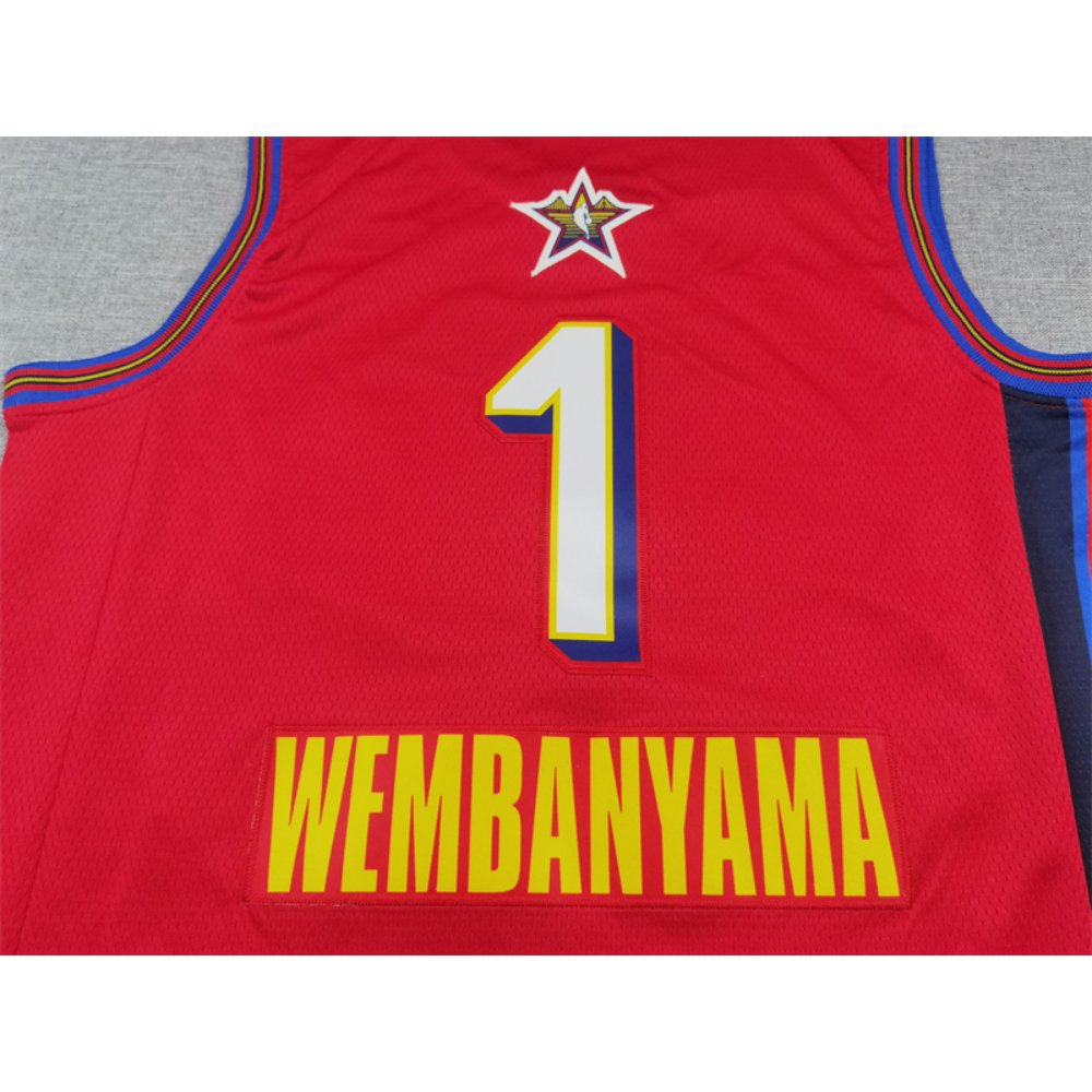 Kép 4/4 - Victor WEMBANYAMA 2025 ALL STAR mez
