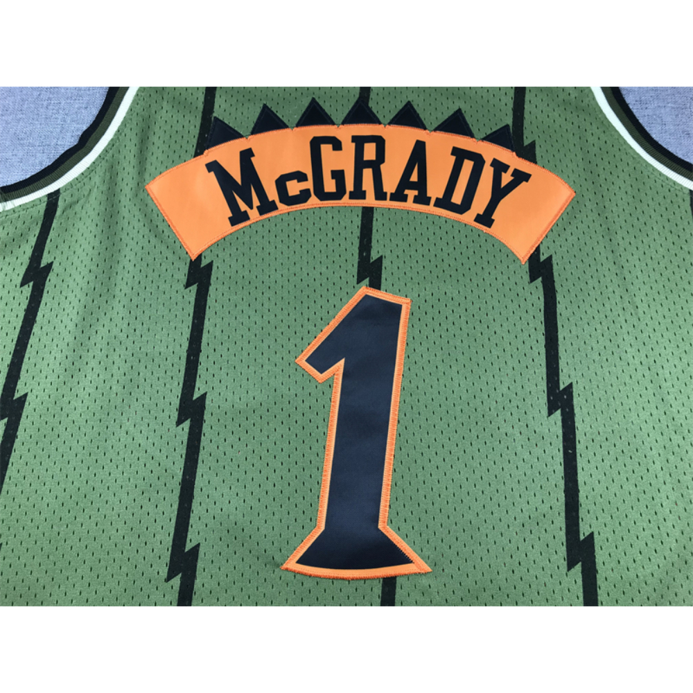 Kép 4/4 - Tracy McGRADY Army Green Toronto Raptors mez