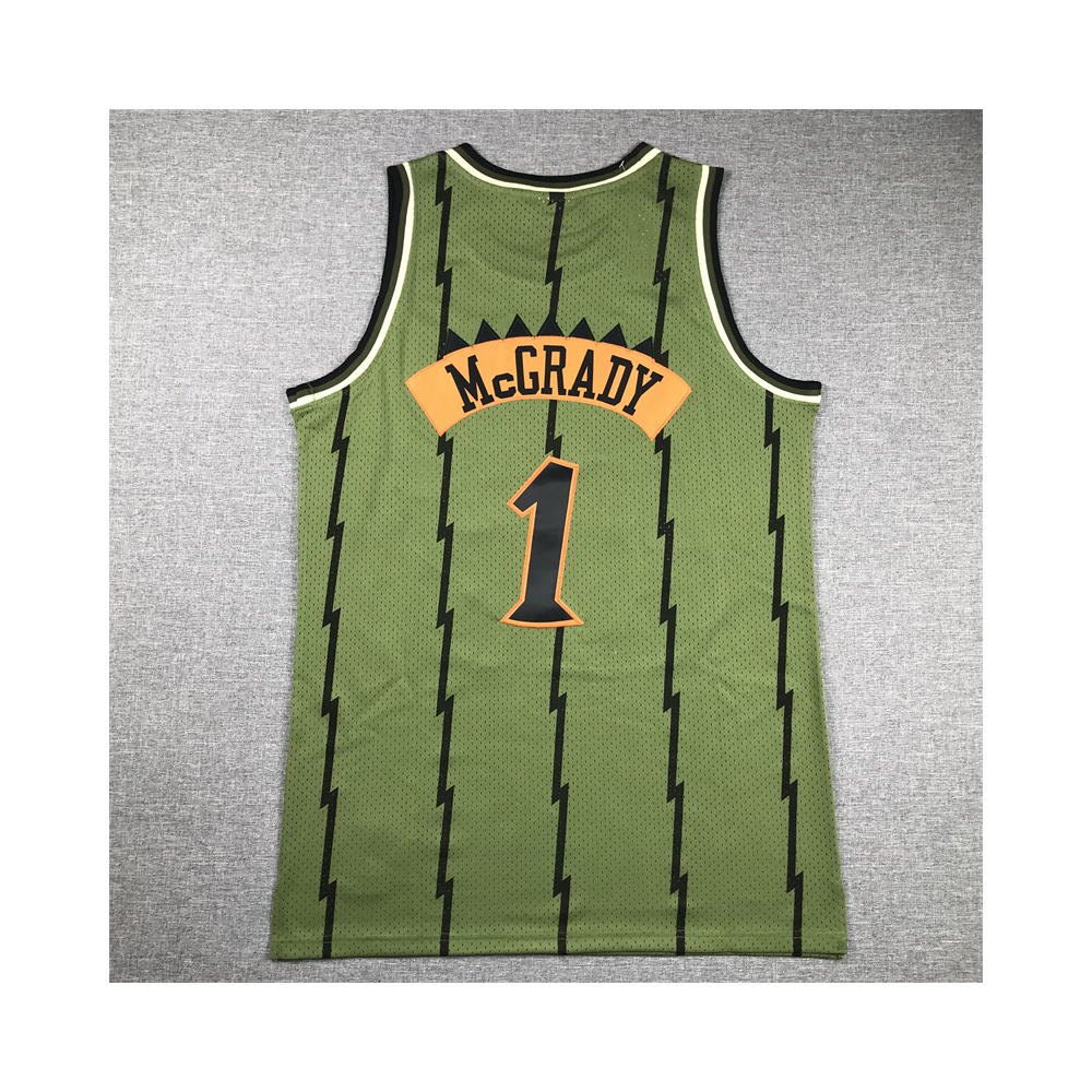 Kép 2/4 - Tracy McGRADY Army Green Toronto Raptors mez