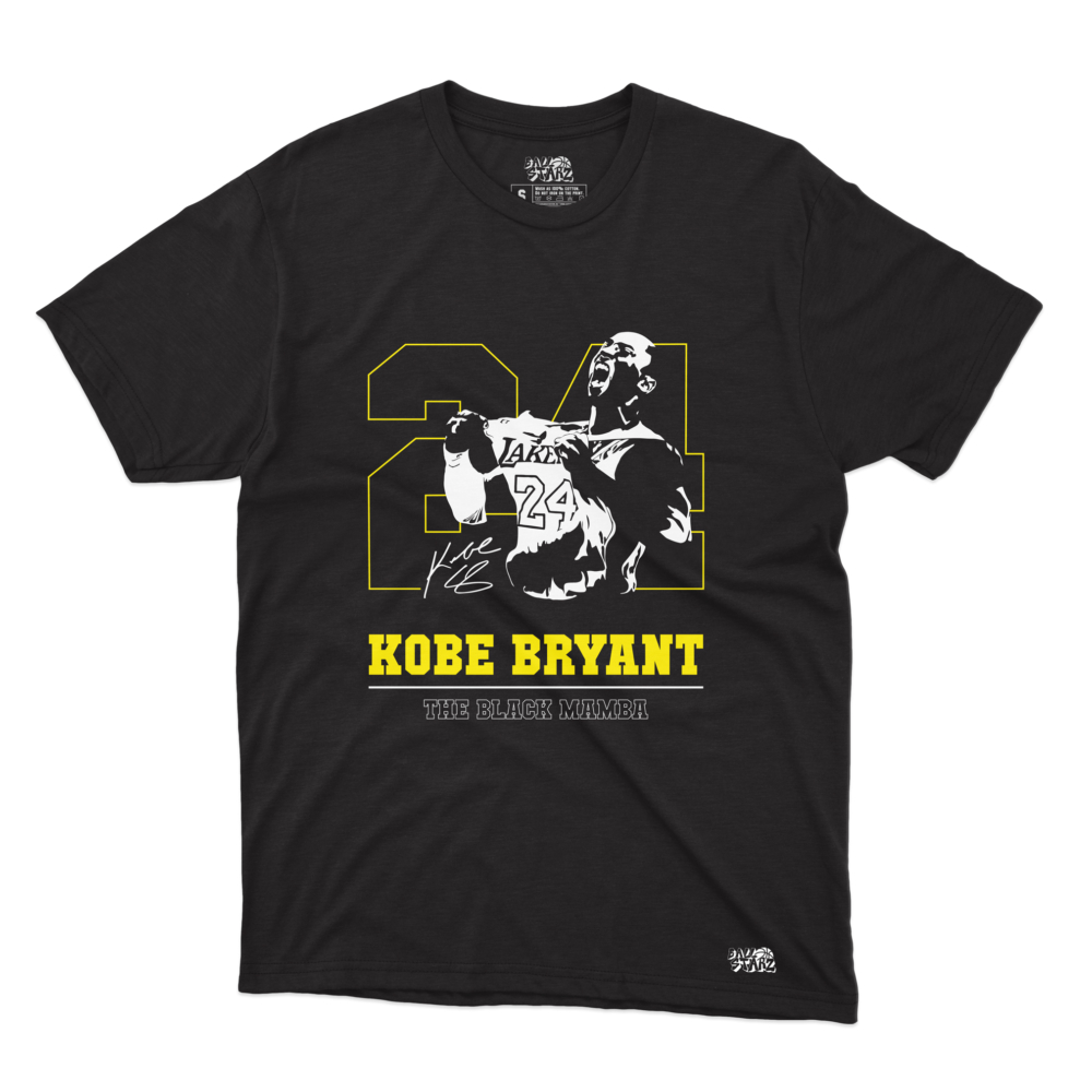 Kép 1/6 - BallStarz Kobe Bryant The Black Mamba póló (fekete)
