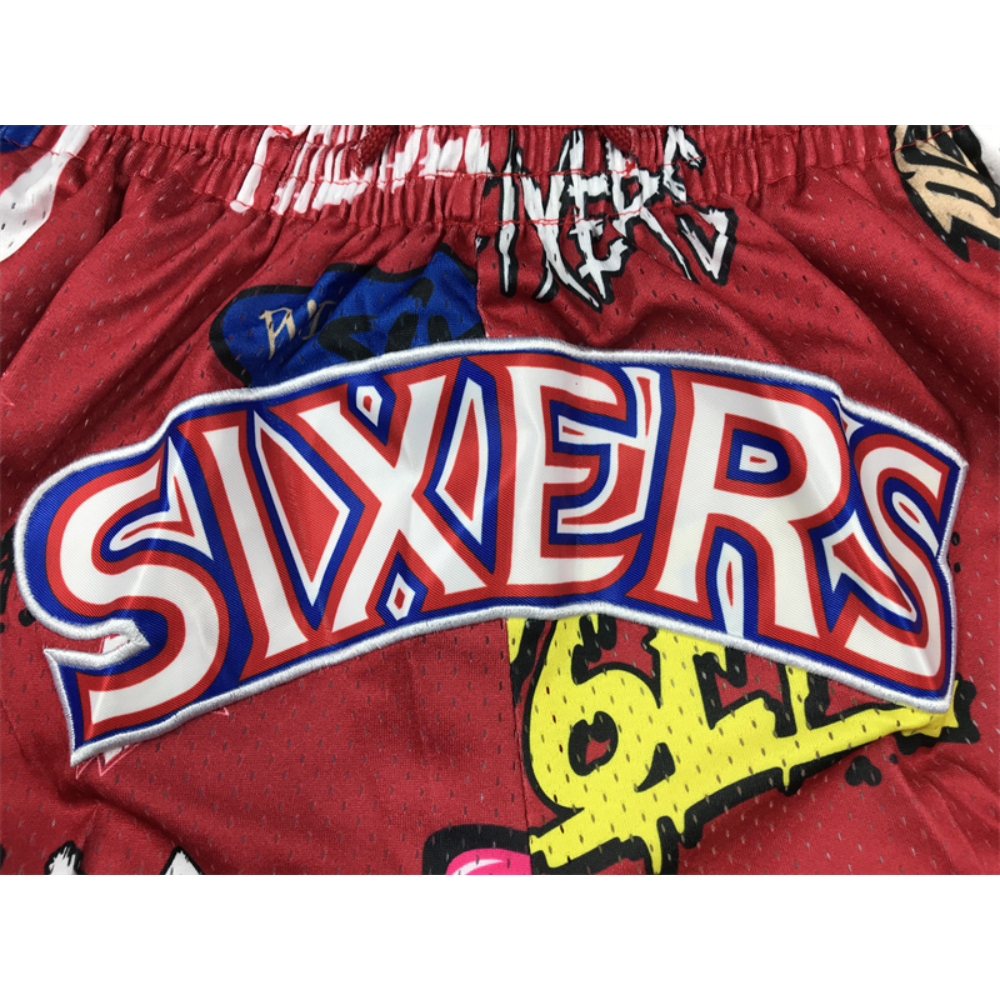Kép 5/5 - Philadelphia SIXERS Grafiti Just Don gatya