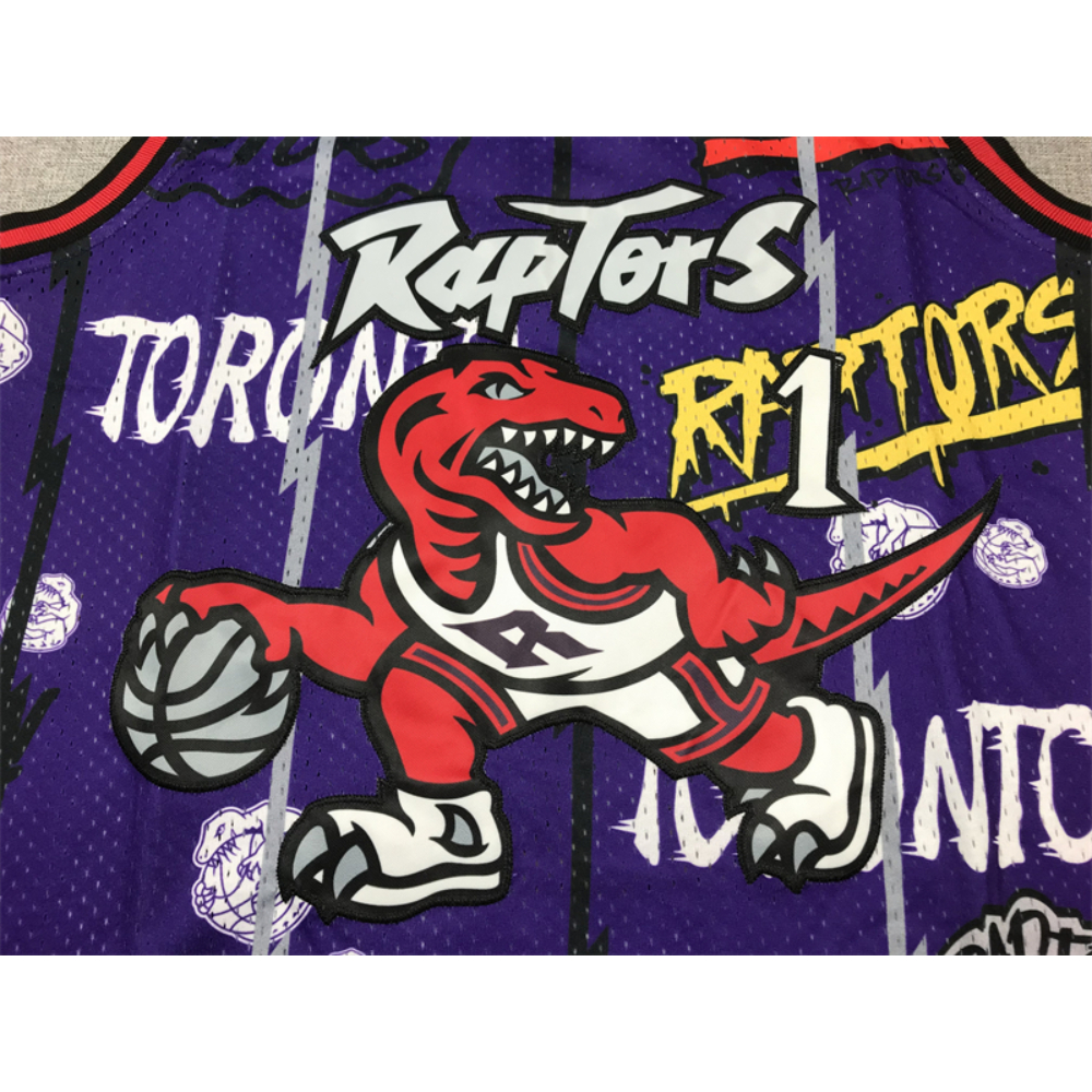 Kép 3/4 - Tracy McGRADY Grafiti Edition Raptors mez