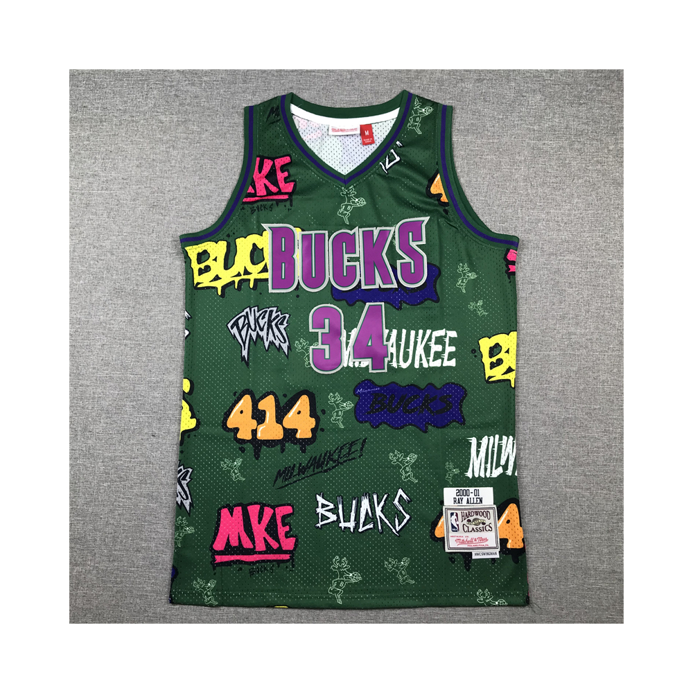 Kép 1/4 - Ray ALLEN Grafiti Edition Bucks mez