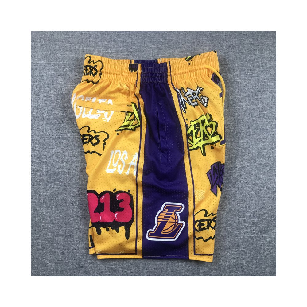 Kép 3/5 - Los Angeles LAKERS Grafiti Just Don gatya
