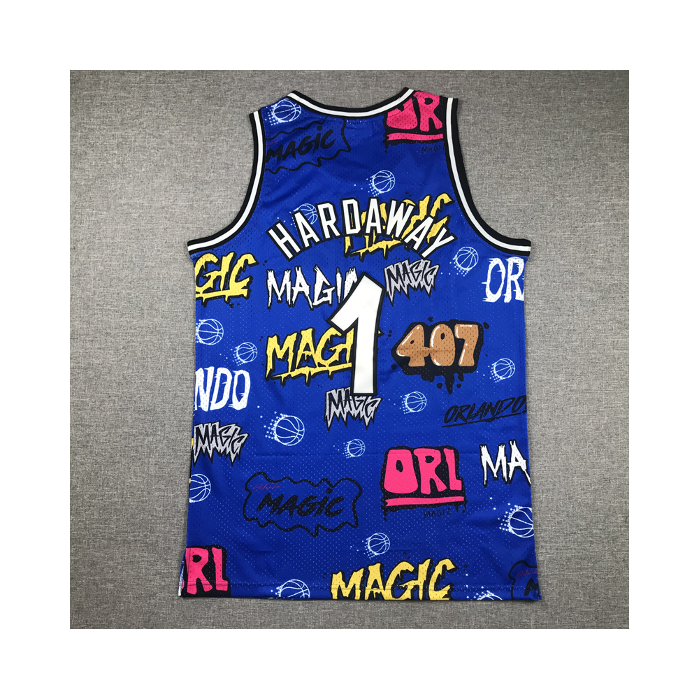 Kép 2/4 - Anfernee HARDAWAY Grafiti Edition Orlando Magic mez