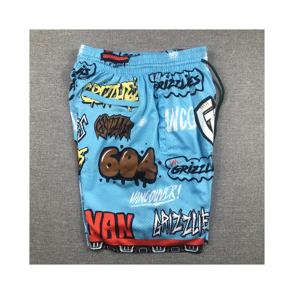 Kép 3/5 - Memphis GRIZZLIES Grafiti Just Don gatya
