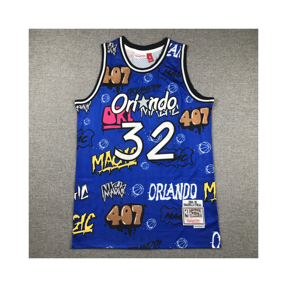 Kép 1/4 - Shaquille O’NEAL Grafiti Edition Orlando Magic mez