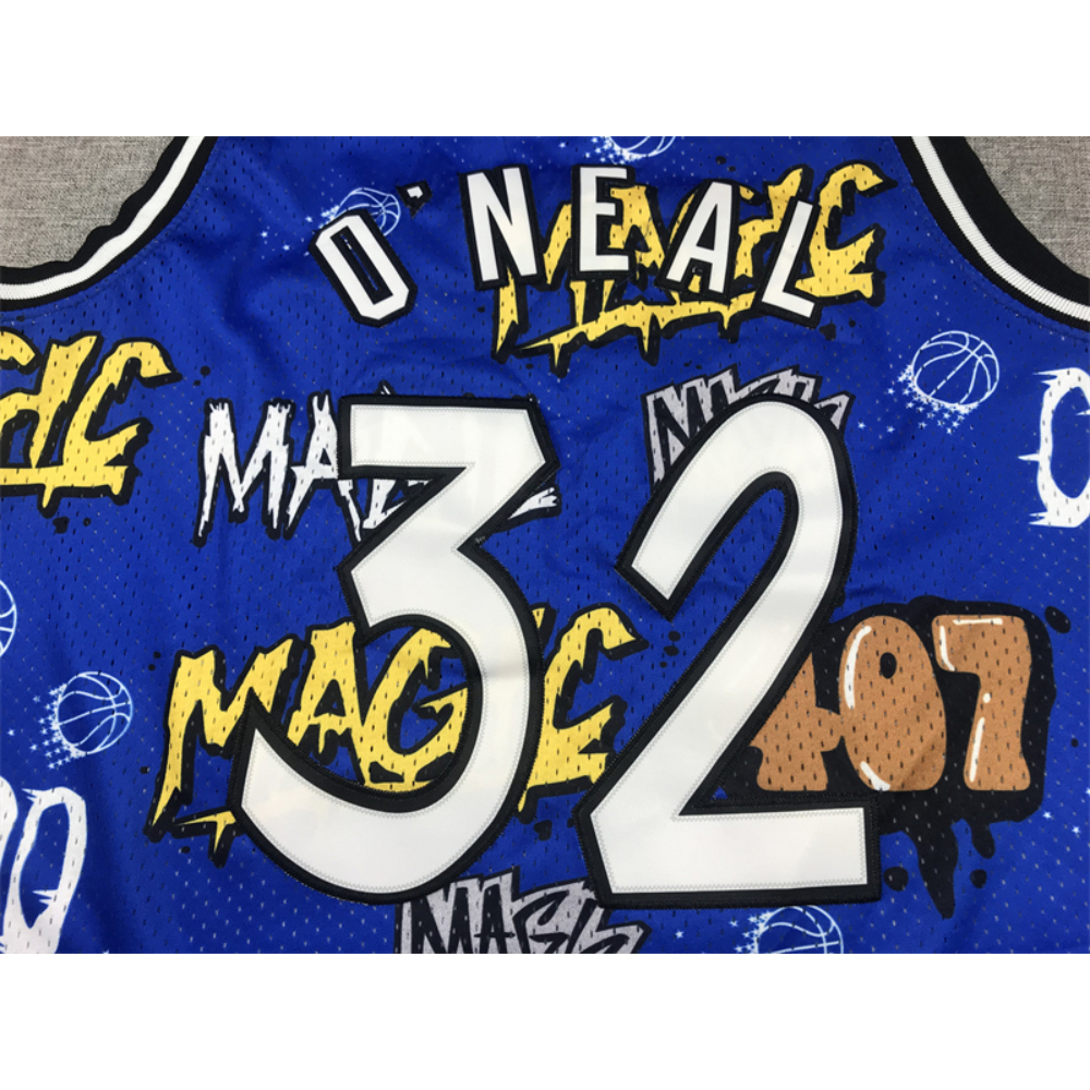 Kép 4/4 - Shaquille O’NEAL Grafiti Edition Orlando Magic mez