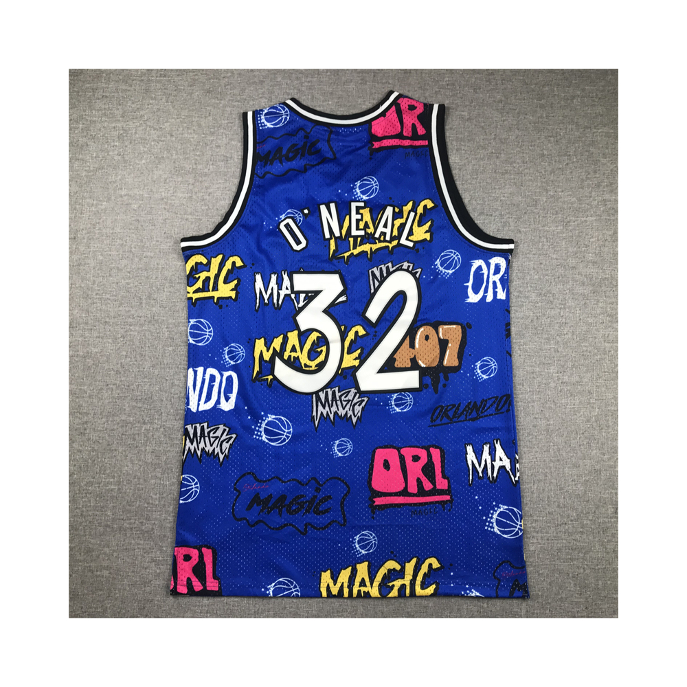 Kép 2/4 - Shaquille O’NEAL Grafiti Edition Orlando Magic mez
