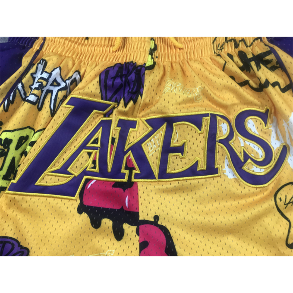 Kép 5/5 - Los Angeles LAKERS Grafiti Just Don gatya