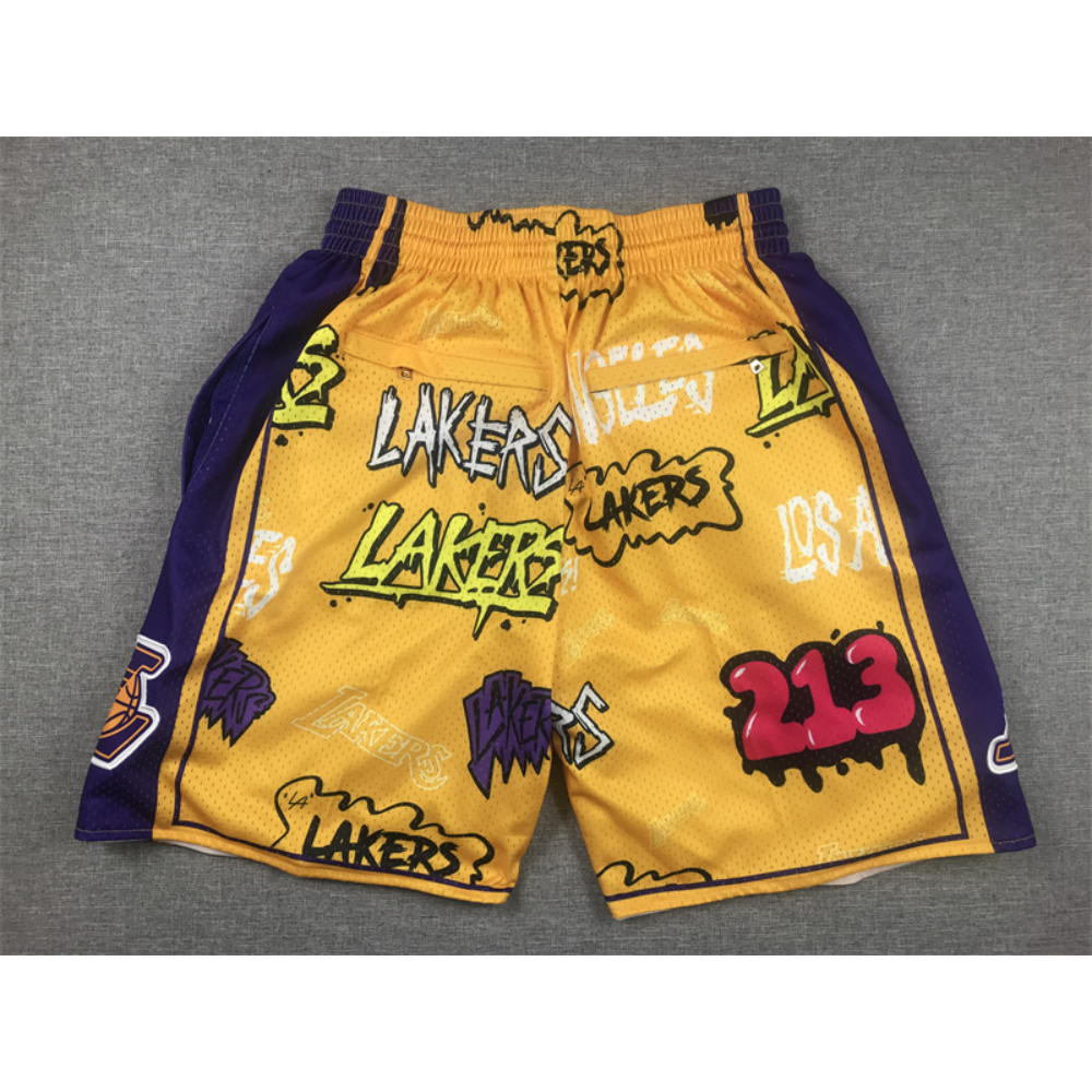 Kép 2/5 - Los Angeles LAKERS Grafiti Just Don gatya