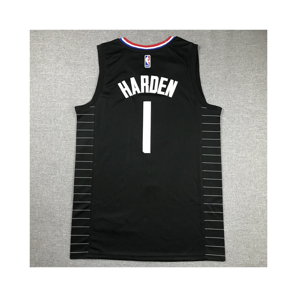 Kép 2/4 - James HARDEN fekete Clippers mez