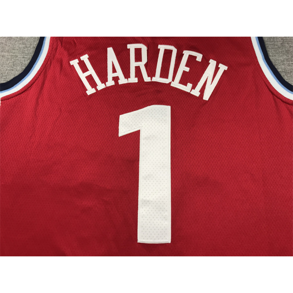 Kép 4/4 - James HARDEN 2024 piros Clippers mez