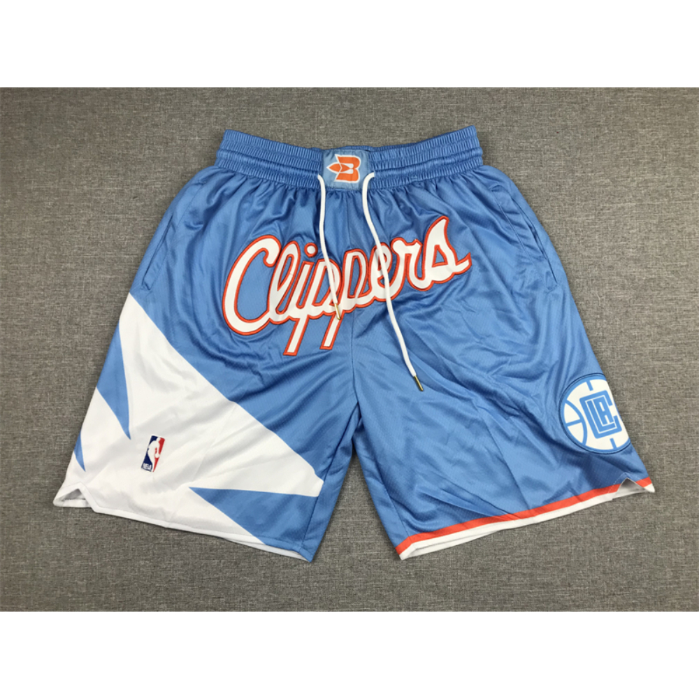 Kép 1/5 - Los Angeles CLIPPERS 2021 City Edition Just Don zsebes kosaras rövidnadrág