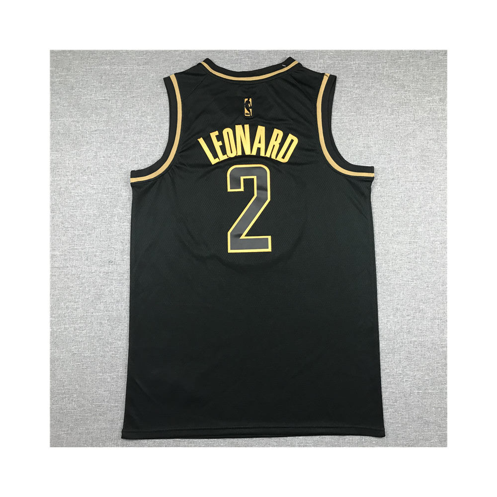 Kép 2/3 - Kawhi LEONARD fekete Golden Edition Los Angeles Clippers mez