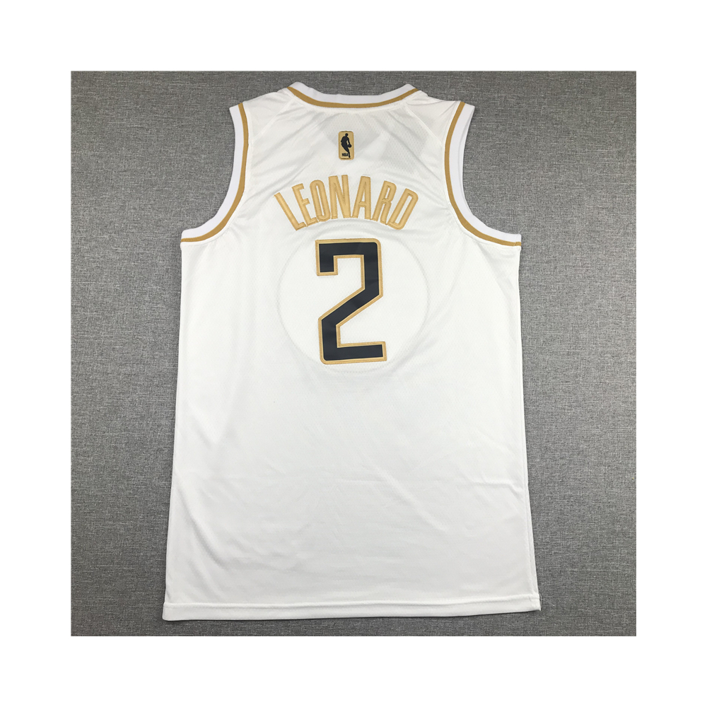 Kép 2/3 - Kawhi LEONARD fehér Golden Edition Los Angeles Clippers mez
