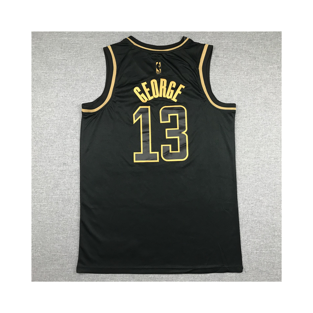 Kép 2/3 - Paul GEORGE fekete Golden Edition Los Angeles Clippers mez