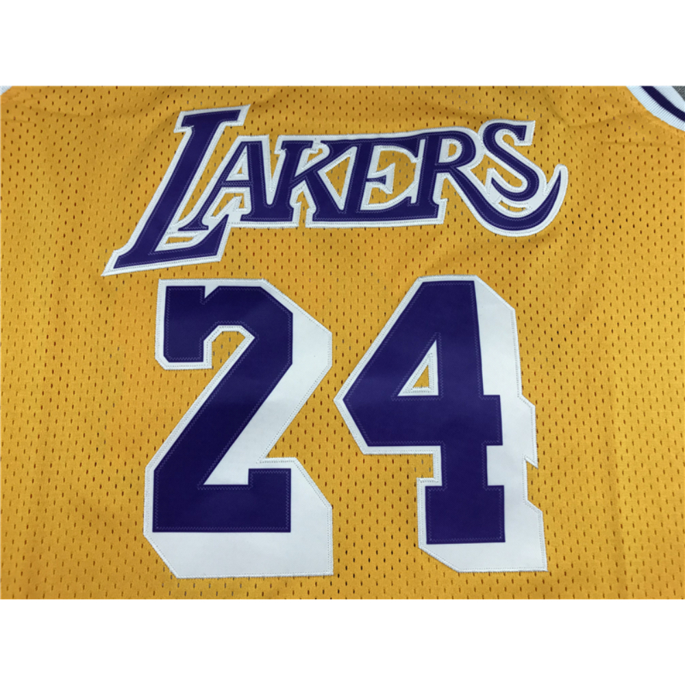 Kép 3/3 - Kobe BRYANT 2007-08 sárga Los Angeles Lakers mez #24
