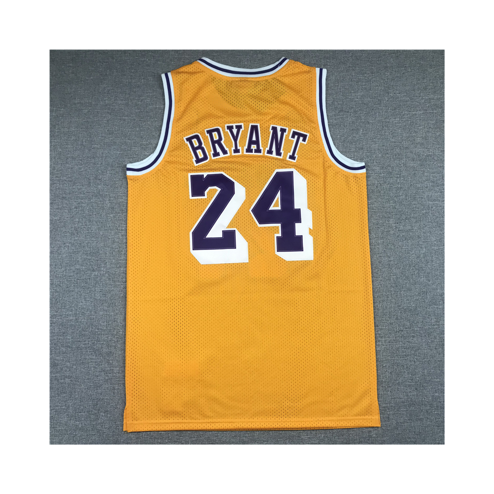 Kép 2/3 - Kobe BRYANT 2007-08 sárga 60th Anniversary Los Angeles Lakers mez #24