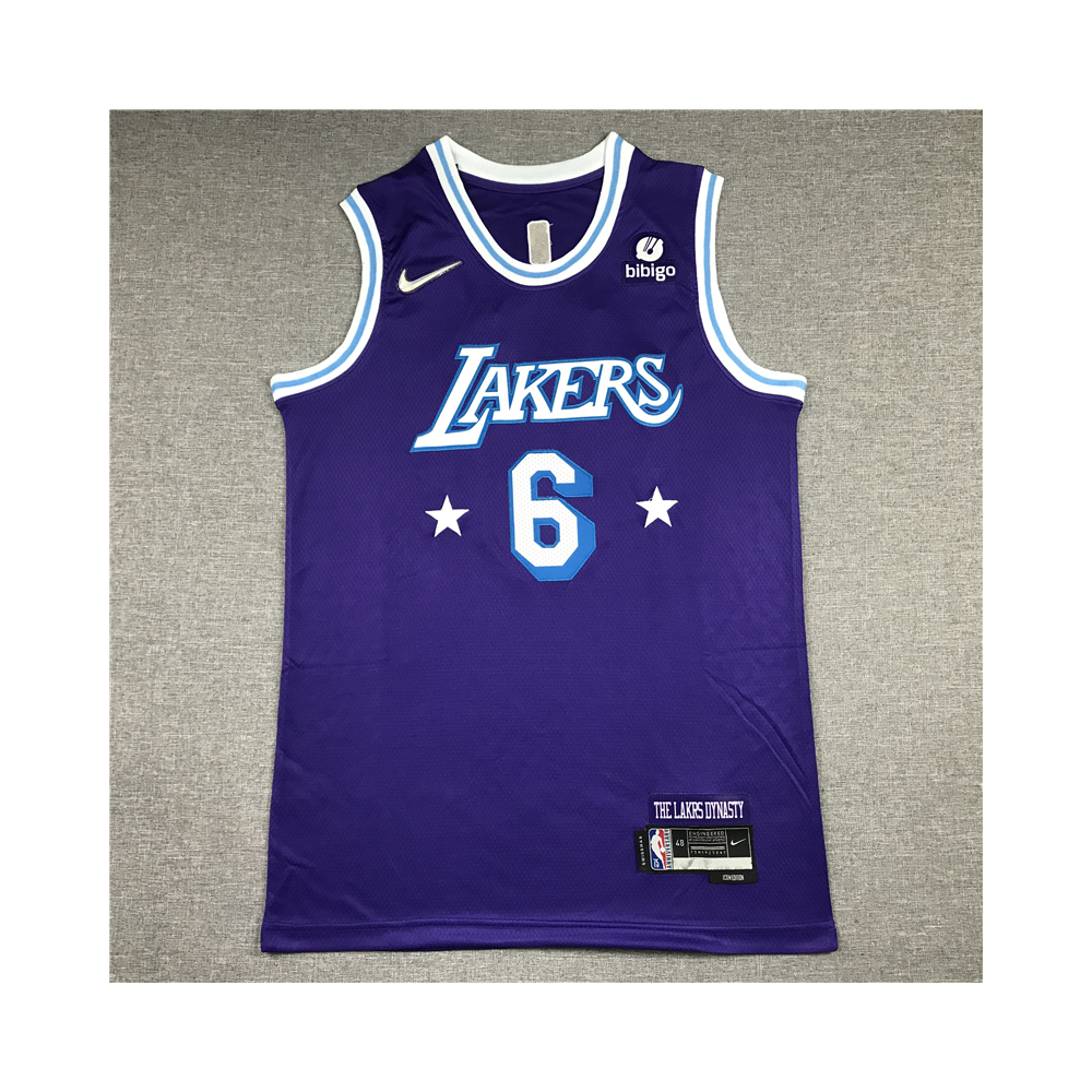 Kép 1/3 - Lebron JAMES 2021-22 City Edition Los Angeles Lakers mez #6