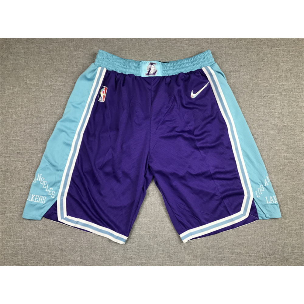 Kép 1/4 - Los Angeles Lakers 2021 City Edition kosaras rövidnadrág