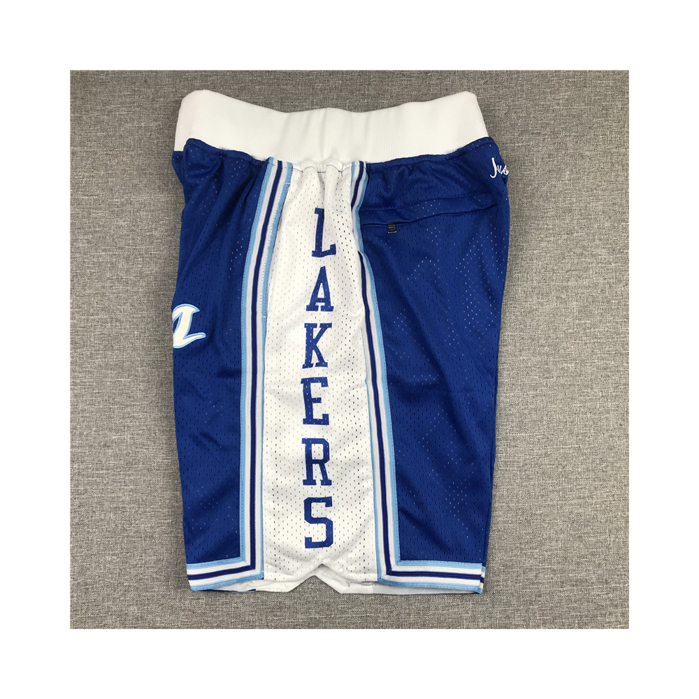Kép 5/5 - Los Angeles Lakers Classic kék-fehér Just Don zsebes kosaras rövidnadrág