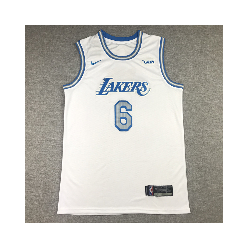 Kép 1/3 - Lebron JAMES 2020-21 City Edition Los Angeles Lakers mez #6