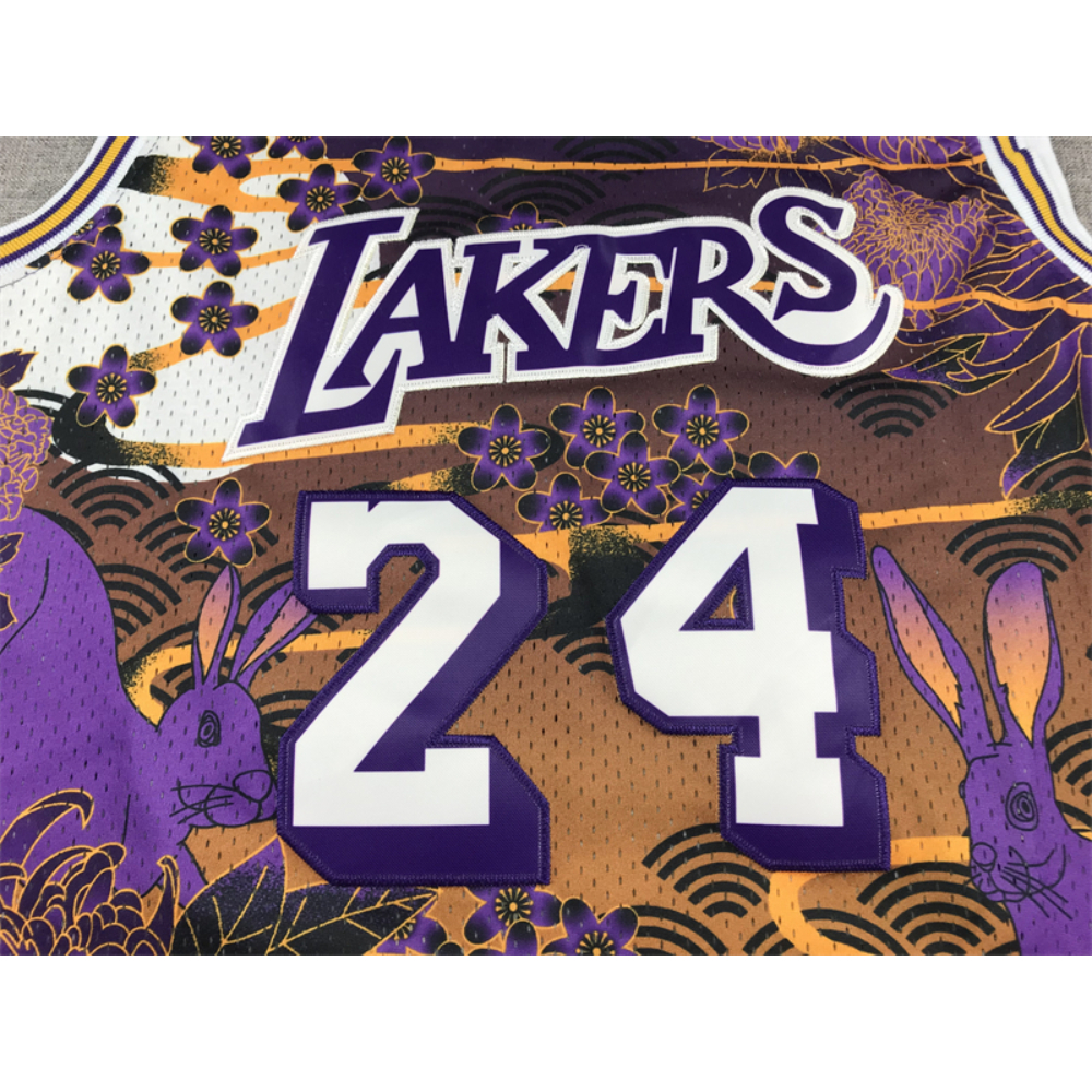 Kép 4/4 - Kobe BRYANT Year of the Rabbit Lakers mez #24