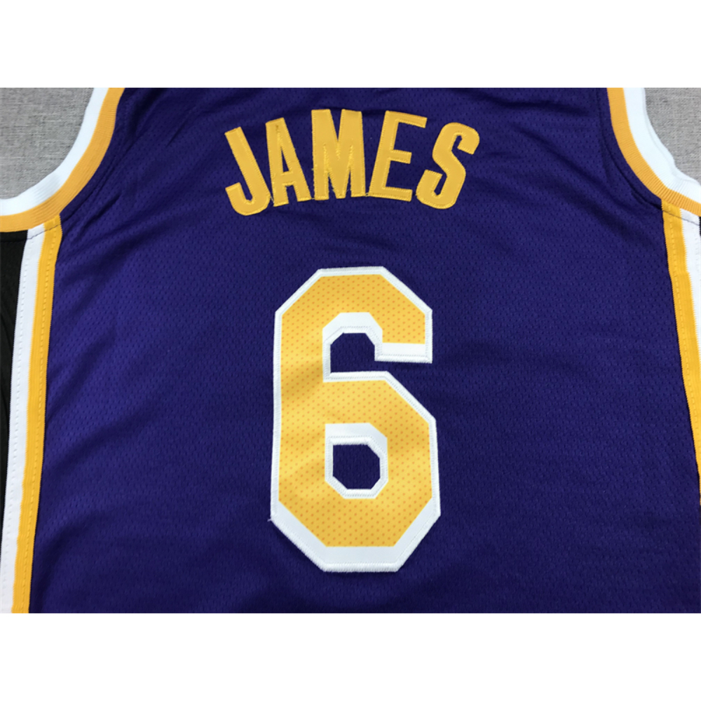 Kép 3/4 - Lebron JAMES Statement Edition Los Angeles Lakers mez #6