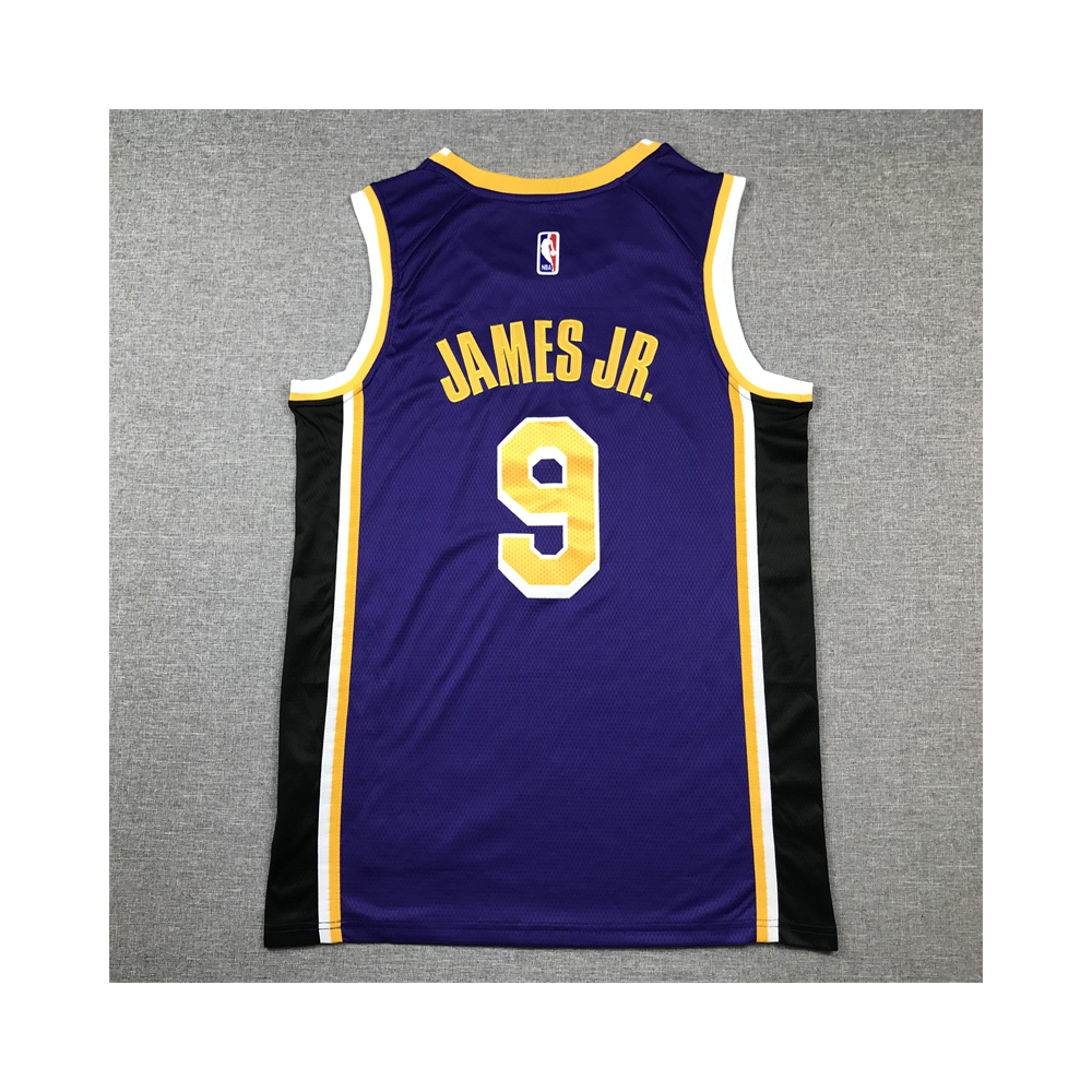 Kép 2/4 - Bronny JAMES lila Los Angeles Lakers mez