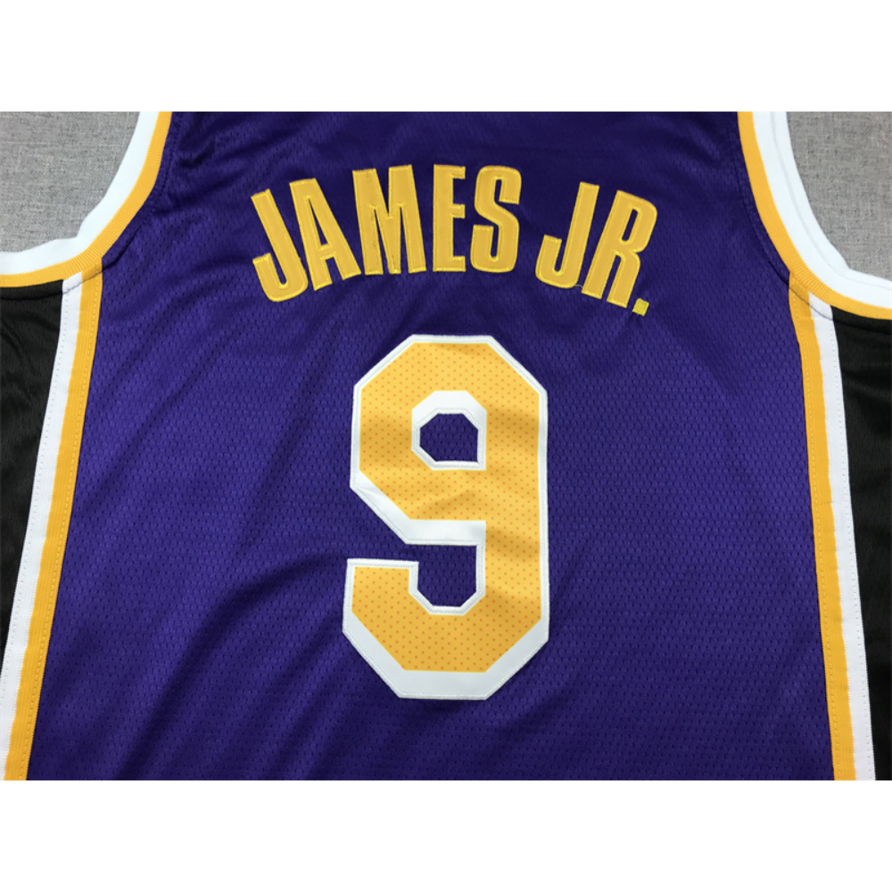 Kép 3/4 - Bronny JAMES lila Los Angeles Lakers mez