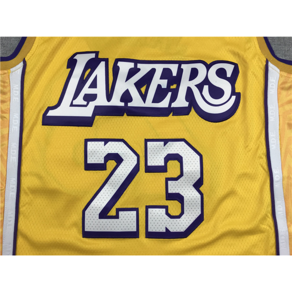 Kép 3/3 - Lebron JAMES 2019-20 City Edition Los Angeles Lakers mez #23 (KÉSZLETEN)