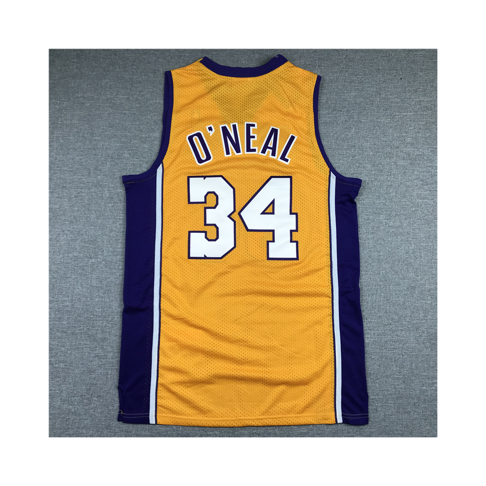 Kép 2/3 - Shaquille O’NEAL 1999-00 sárga Los Angeles Lakers mez