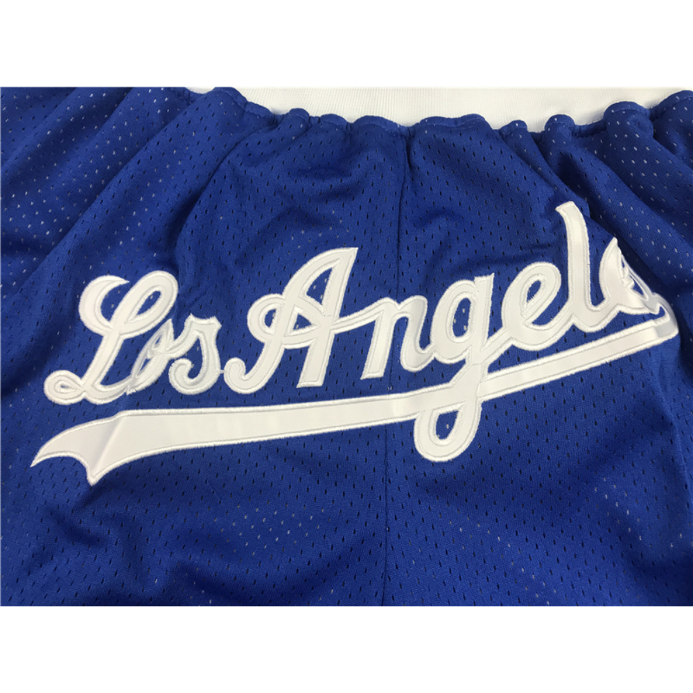 Kép 3/6 - Los Angeles Lakers Classic kék Just Don zsebes kosaras rövidnadrág