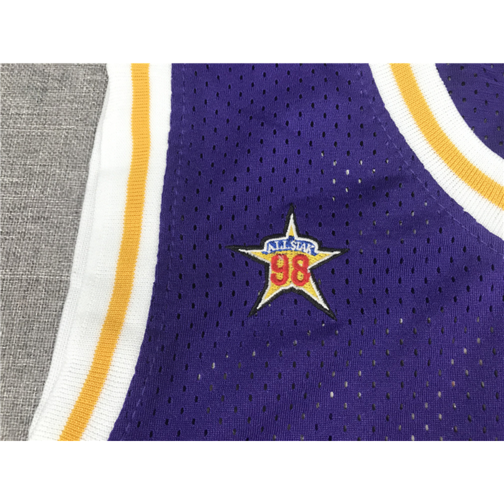 Kép 4/4 - Kobe BRYANT 1998 lila All Star Los Angeles Lakers mez #8