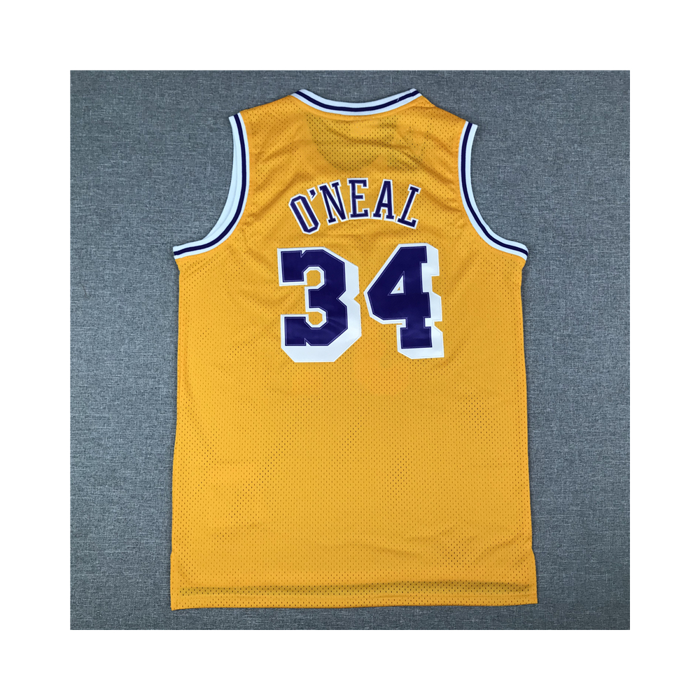 Kép 2/3 - Shaquille O’NEAL 1996-97 sárga Los Angeles Lakers mez