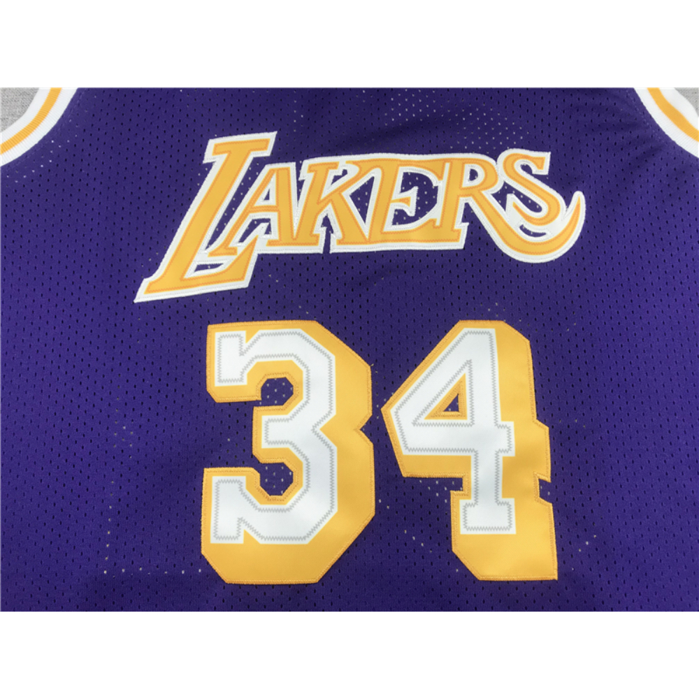 Kép 3/3 - Shaquille O’NEAL 1996-97 lila Los Angeles Lakers mez