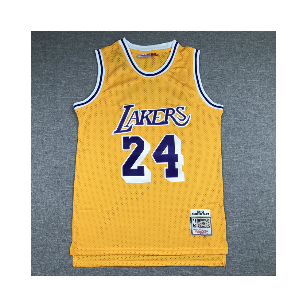 Kép 1/3 - Kobe BRYANT 2007-08 sárga Los Angeles Lakers mez #24