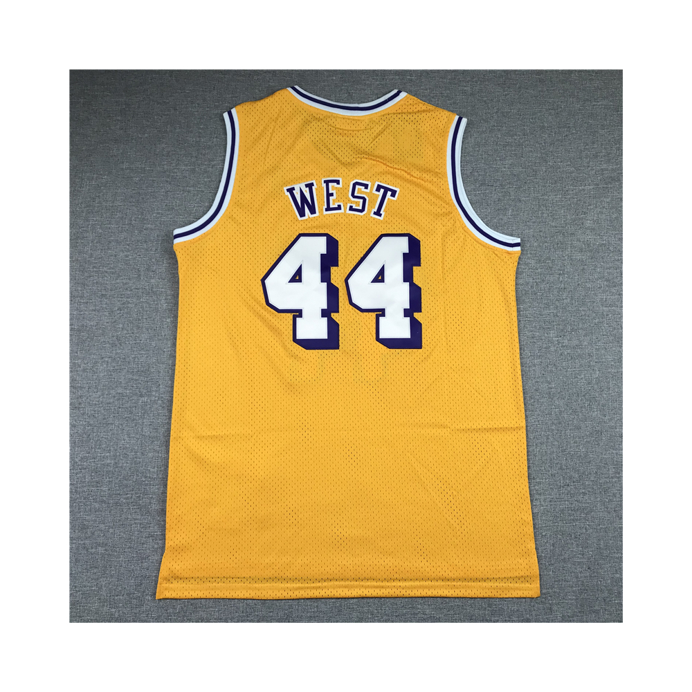 Kép 2/3 - Jerry WEST 1971-72 sárga Los Angeles Lakers mez