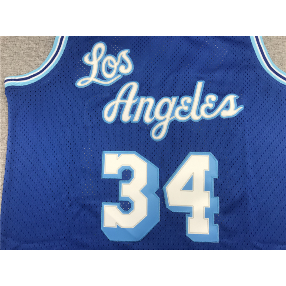 Kép 3/3 - Shaquille O’NEAL 1996-97 retro kék Los Angeles Lakers mez