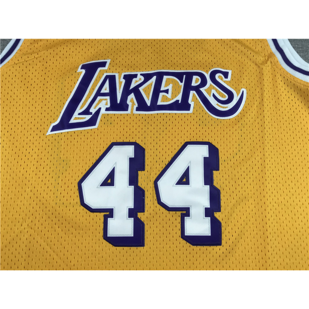 Kép 3/3 - Jerry WEST 1971-72 sárga Los Angeles Lakers mez