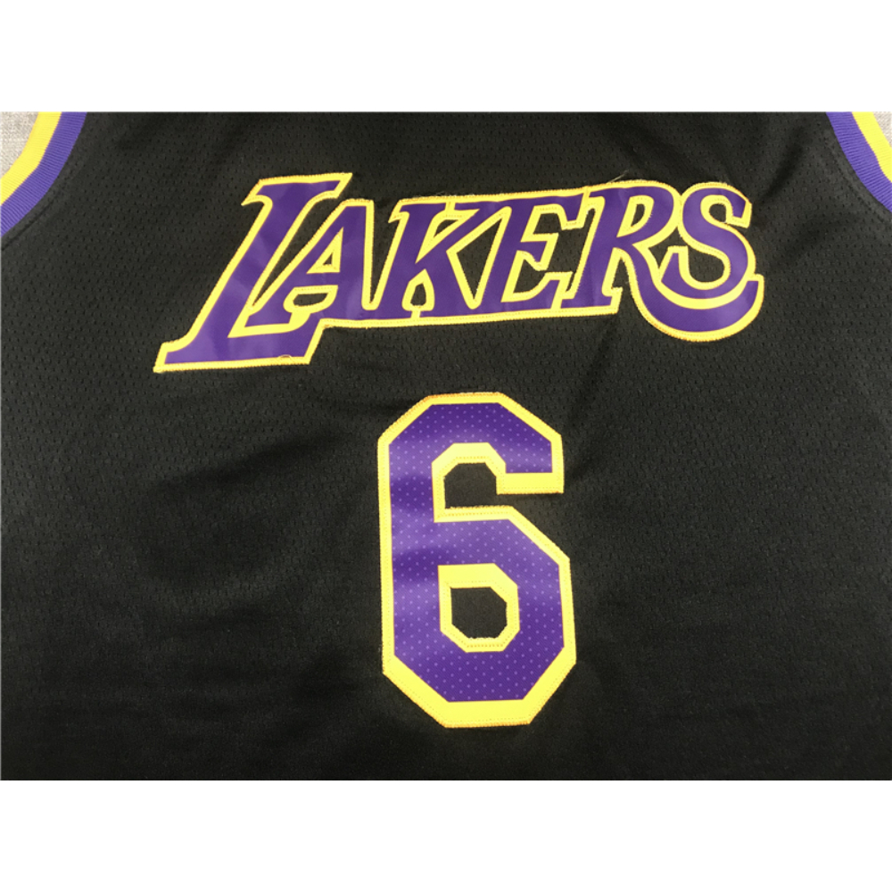 Kép 3/3 - Lebron JAMES Earned Edition Los Angeles Lakers mez #6