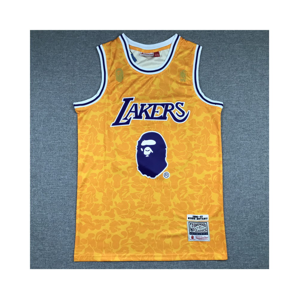 Kép 1/3 - Kobe BRYANT Bape Los Angeles Lakers mez #24