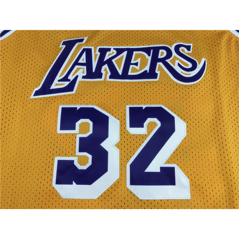 Kép 3/3 - Magic JOHNSON 1984-85 sárga Los Angeles Lakers mez