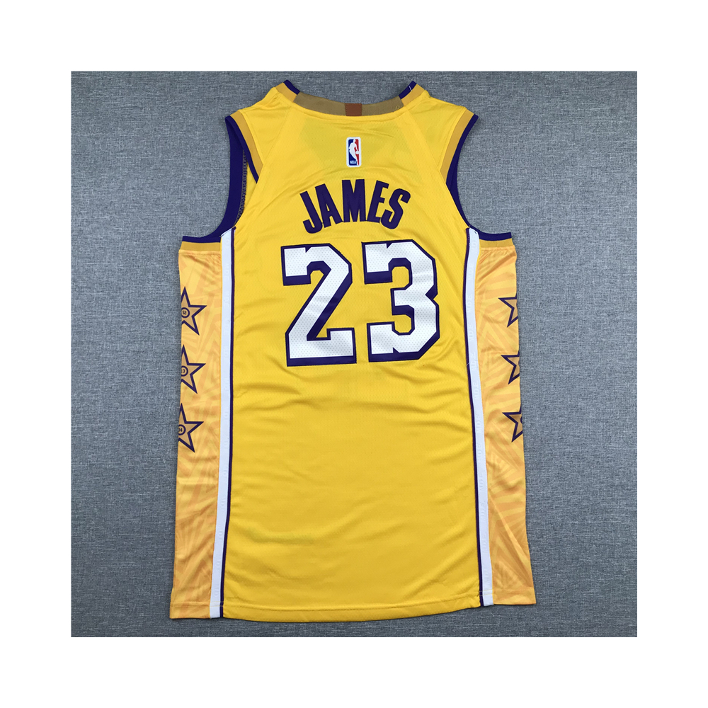 Kép 2/3 - Lebron JAMES 2019-20 City Edition Los Angeles Lakers mez #23 (KÉSZLETEN)