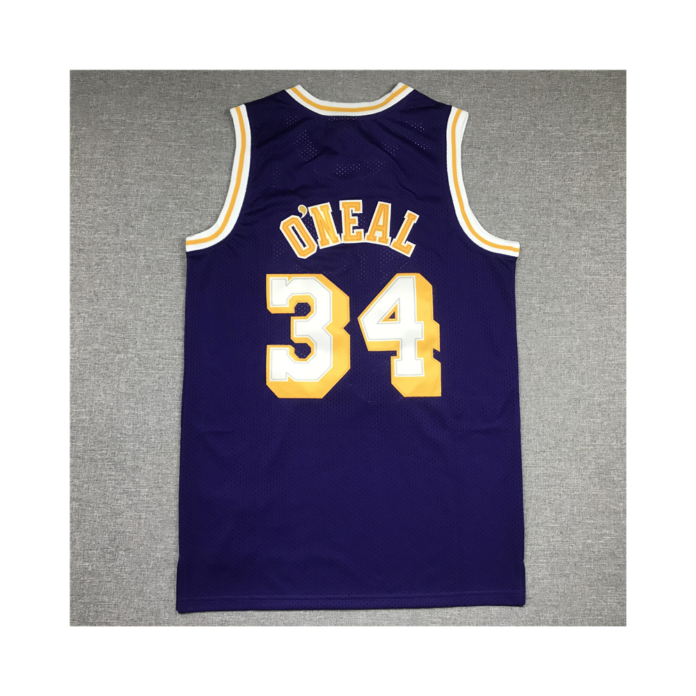 Kép 2/3 - Shaquille O’NEAL 1996-97 lila Los Angeles Lakers mez