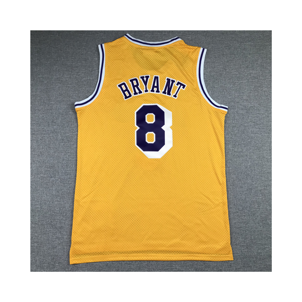 Kép 2/3 - Kobe BRYANT 1996-97 Sárga Los Angeles Lakers mez #8