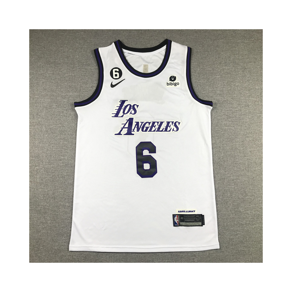 Kép 1/4 - Lebron JAMES 2022-23 City Edition Los Angeles Lakers mez #6