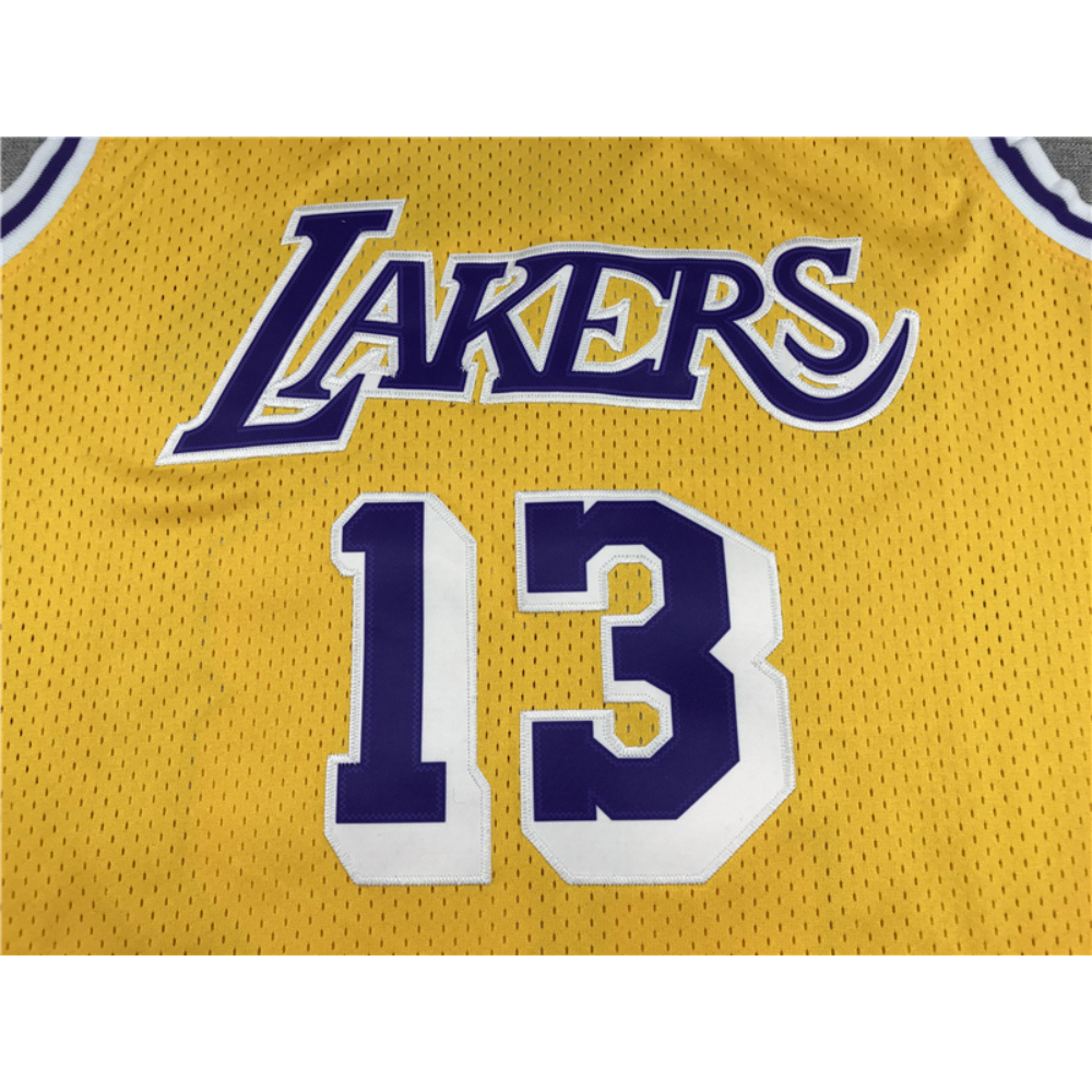 Kép 3/3 - Wilt CHAMBERLAIN 1971-72 sárga Los Angeles Lakers mez